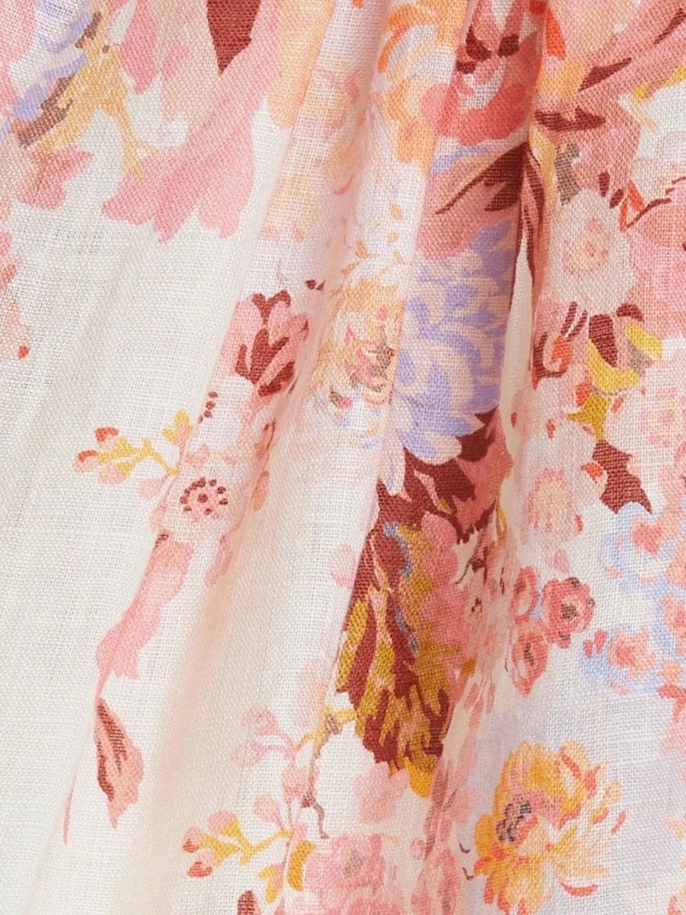 Zimmermann
Devi Floral Print Long Sleeve Linen Minidress Size 1 - Picture 6 of 11